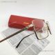 AAA Copy Cartier Panthere de Eyeglasses Silver&Clear CT0085O (4)_th.jpg